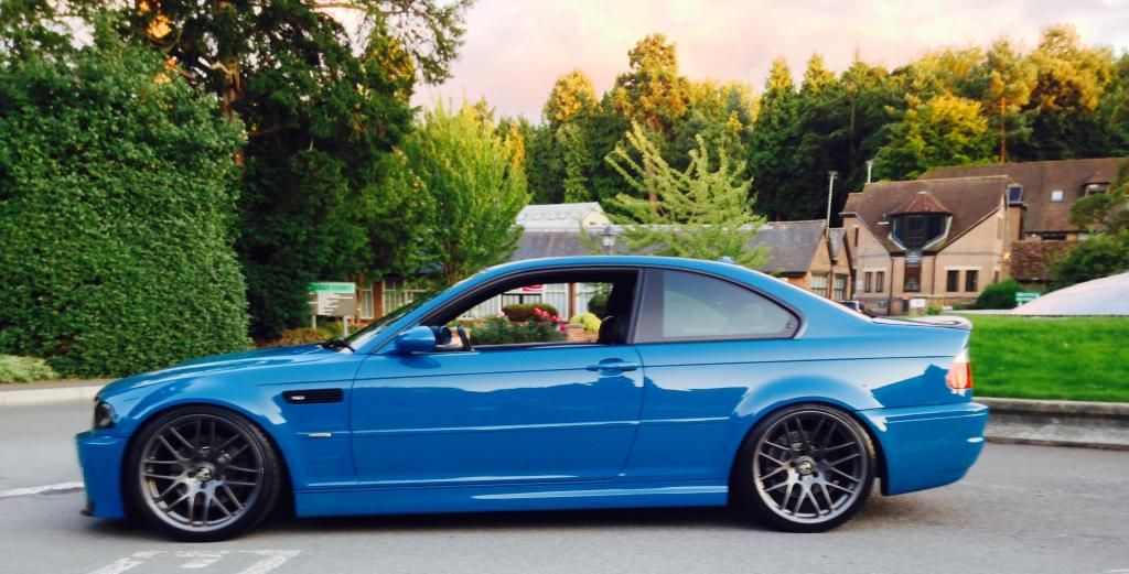 My Laguna Seca blue M3 CSL look - The M3cutters - UK BMW M3 Group Forum